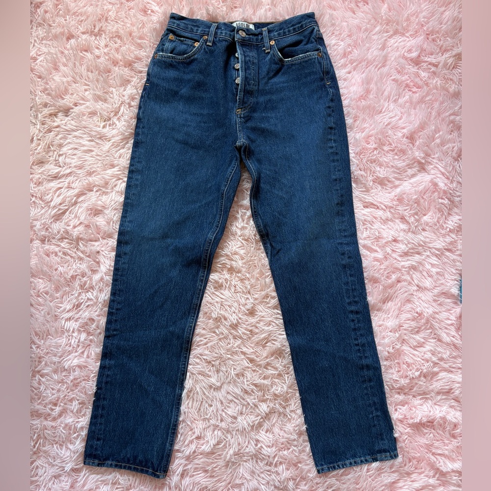 Agolde 90’Pinch Waist High Rise Straight Women’s Jeans